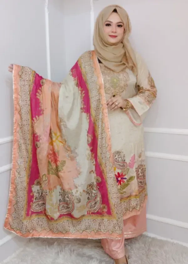 Buttery golden rakhi silk