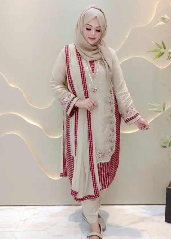 Ethnic luxury stitch 3pc...