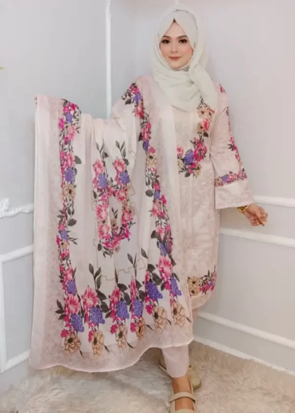 Floral whitish lavender