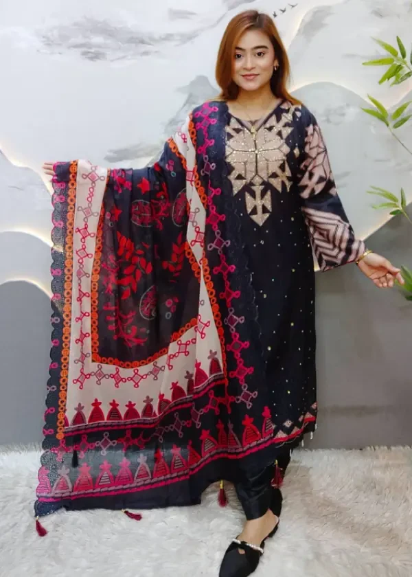 Jamdani style karchupi wo...