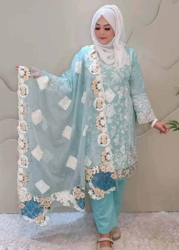 Pakistani inspired kashmi...