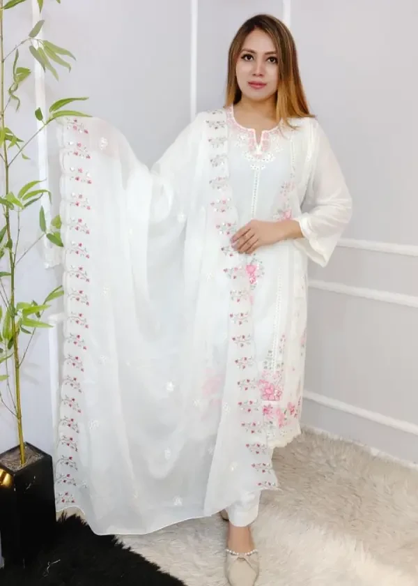 Pakistani inspired (white...