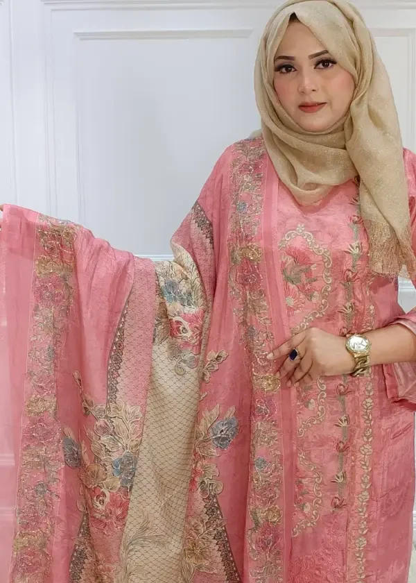 Rakhi inspired emb (peach)