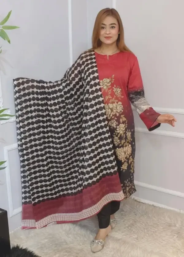 Retro lawn ( red n black)